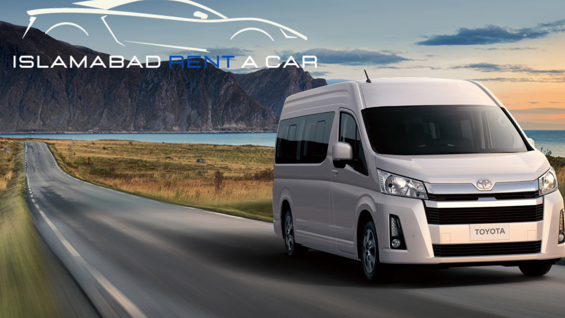 Toyata Hiace for rent in Islamabad